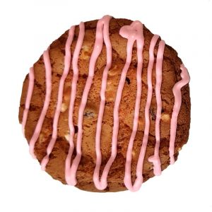 Raspberry White Chocolate Chip Cookie