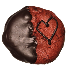 Dipped Strawberry Cookie